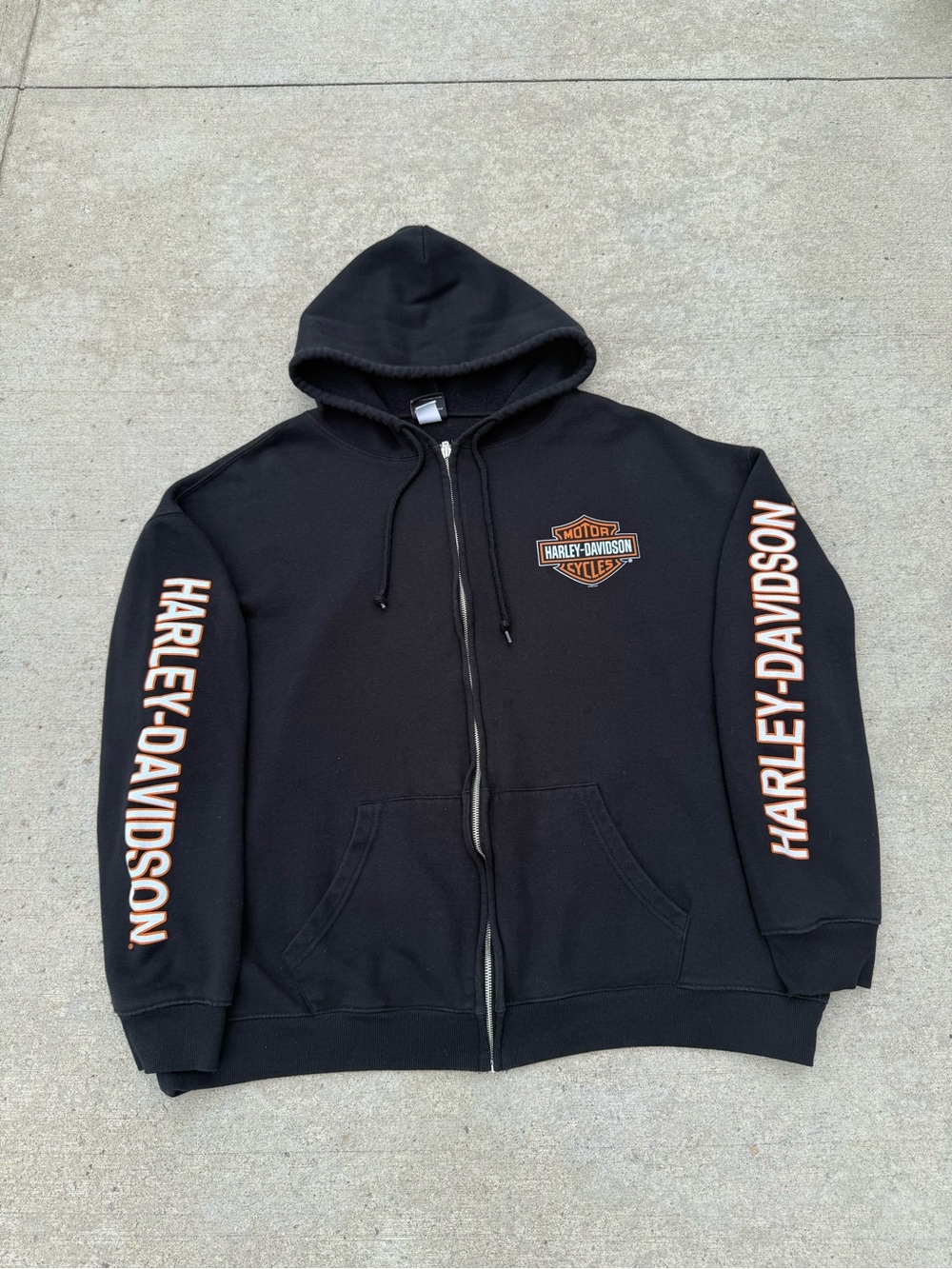 2016 Harley Davidson Las Vegas Nevada Zip-Up Hoodie